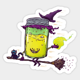 The Witch Jam Sticker